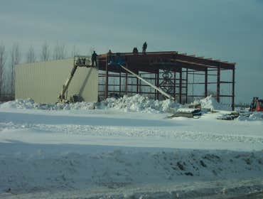Rjs Building Systems, Inc. Project Midwest concrete pumping / New office-shop