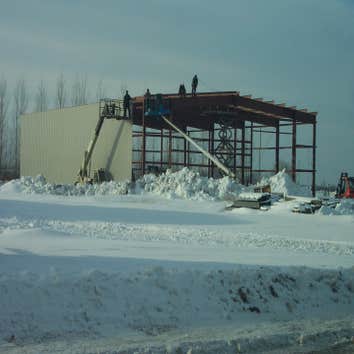 Rjs Building Systems, Inc. Project Midwest concrete pumping / New office-shop