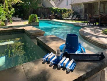 Photos by Hoss Custom Pools - Arlington #1 Office pool project