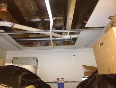 Ceiling Leak repair