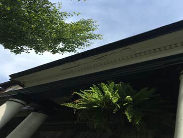 Photos by Prestige Costruction and Renovations Corp #6 made this old porch look fresh again. pealed and sanded all the old paint of again and put a fr