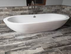 Photos by Allied Innovation Group #1 Examples of our flooring repair/refurbishment and bathroom remodeling at multiple locations