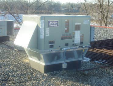 7.5 ton natural gas & A/C RTU