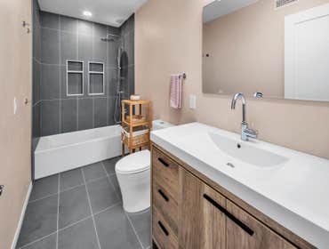 Bathroom Remodel-Carlsbad ???? ???????? ?? ???????????! Our team has meticulously curated every element, starting with a sleek tub upgrade and the inst