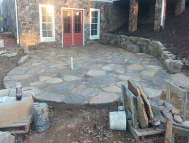 Fireplace & Exterior Rock