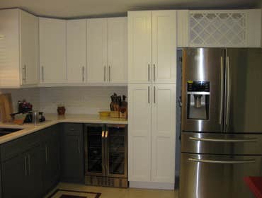 kitchen remodel project at 852