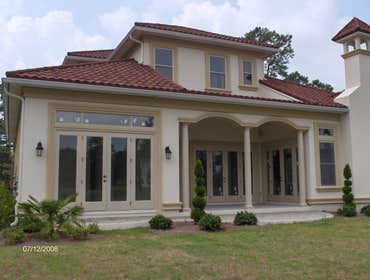 Project photos from trademark building company llc custom homes, exterior renovation, neighborhood entrance