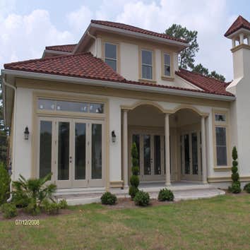 Project photos from trademark building company llc custom homes, exterior renovation, neighborhood entrance