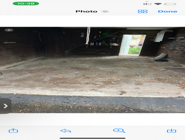 Photos by DC Masonry & Concrete #4 Before and after pictures of 2 slabs we demoed and repoured