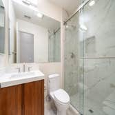 Modern bathroom remodel
