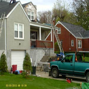 This is a panoramic display of a variety of photos from numerous jobs. We are showing everything from a flat membrane roof to box gutter and...