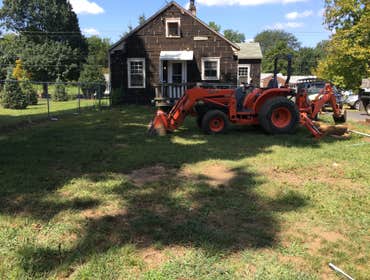 Back of old house