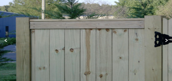 Residential fence