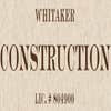 Whitaker Construction logo