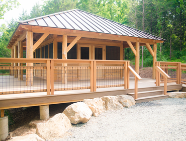 Photos by Homestead Timber Frames #1