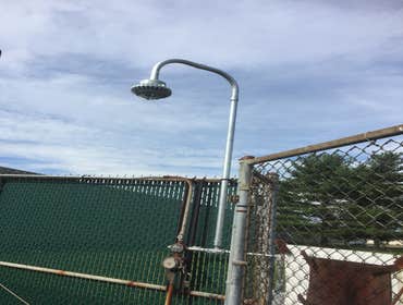 Explosion proof light at west