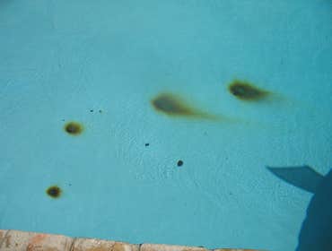 Rust spots before