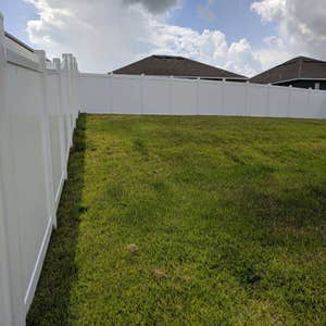 Vinyl Fence