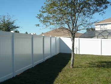 Vinyl Fence