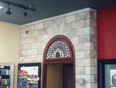 Wall Murals and Faux Painting This beautiful Faux Stone wall Mural was painted inside Beads Galore in Grass Valley, CA.
Pro West Painting offers a va