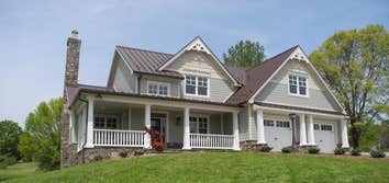 Residential steel roofing