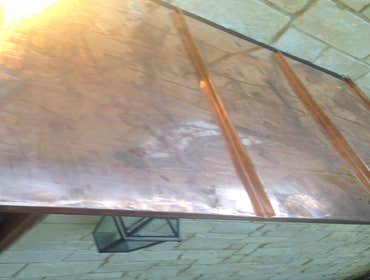 Cedar/copper