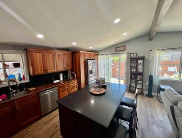 Photos by Pauls General Construction Llc. #12 Who doesn’t love an open concept kitchen ?!
Here is what went on behind the scenes ????
✅Wall removal ? 