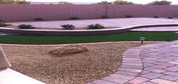 Landscaping & Design Landscaping, Synthetic Turf, putting Greens, Pools Patios and Water Smart!