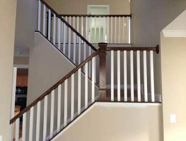 new railing installation