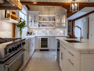 Barnumville Barndominium Kitchen & Entryway