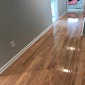 Toms River NJ Re-sanded floors stainned 3 coats water base polly
(BONA)