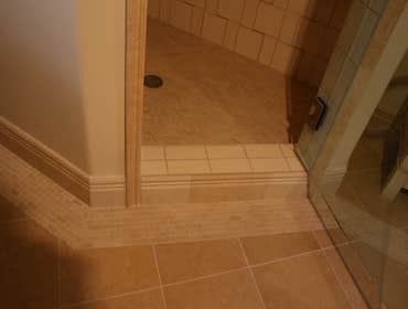 Bathroom and laundry room