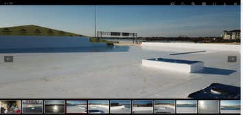 TPO Flat Roof — Completed Field & Parapet — Commercial Restaurant — Rowlett, TX