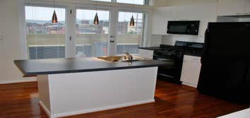 Sarah Street Kitchen Renovation A completely kitchen made modern and brand new through sleek finishes and major appliances.