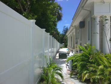 Vinyl Fence