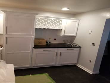 kitchen refinishing Kitchen refinishing and added island