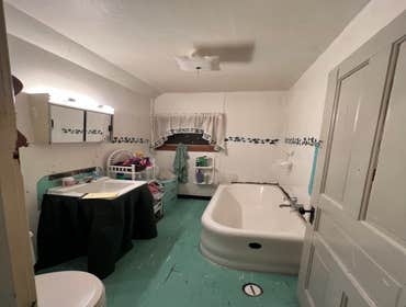 Historic Woodstock Bathroom Remodel Completely gutted and remodeled the bathroom in this historic 1890 Woodstock home.