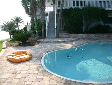 Mr. J Reinhold Outdoor Kitchen, Pool, Dock, and Landscape project