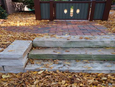 Natural Rock Stairs South Mpls
