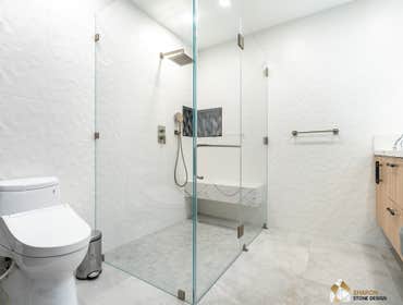 Santa Clara master bathroom remodel