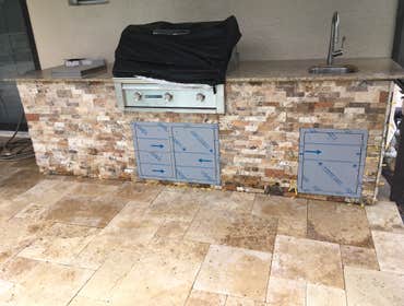 Tile work