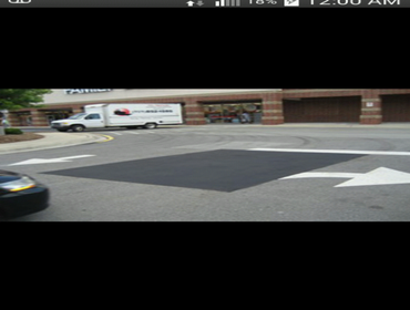 patch work asphalt repairs