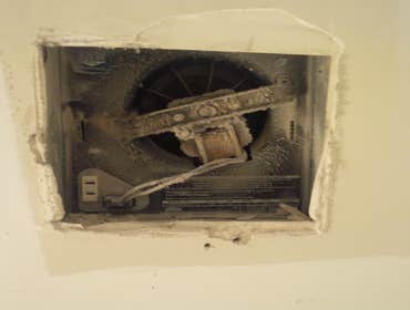 Old exhaust fan