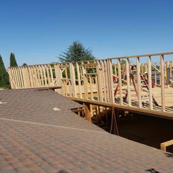 Hillsdale Ct.1230 SF Addition Demolish left side of home. Gut interior. New second story, kitchen, master bedroom and bathrooms, new dual HVAC, Foam in