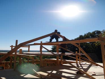 setting the ridge