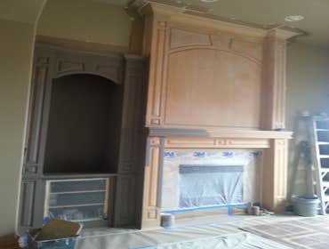 Custom Finish Fireplace