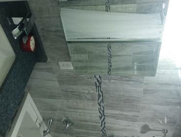Bathroom Complete demo and all materials were included for this project