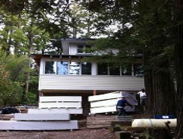 Woodside, CA (Redwood City) DensArmor Plus Interior Panels Installation to level 5 smooth Installed DensArmor Plus Interior Panels, taped, topped, skim