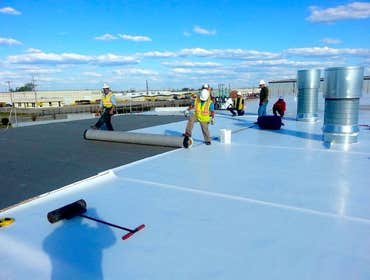 Photos by Alliance Roofing Remodeling and new construction #2 flat commercial TPO roof