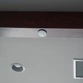 Concealed Head in Faux Beam